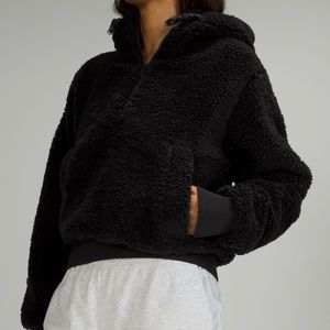 Lululemon textured fleece half-zip